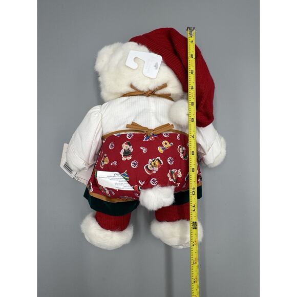 Vintage 1995 Kmart Christmas Teddy Bear Santas Magical Toyshop 13” Plush - Picture 6 of 7